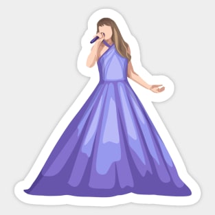 The Eras Tour Inspired Fan Art Sticker